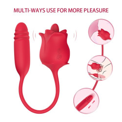 MyPlayToys Double Stimulateur Thrustlick 12 x 3cm
